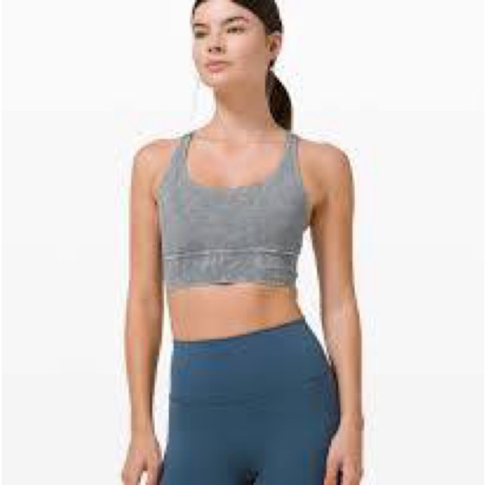 Lululemon Energy Bra Long Line- color ice dye